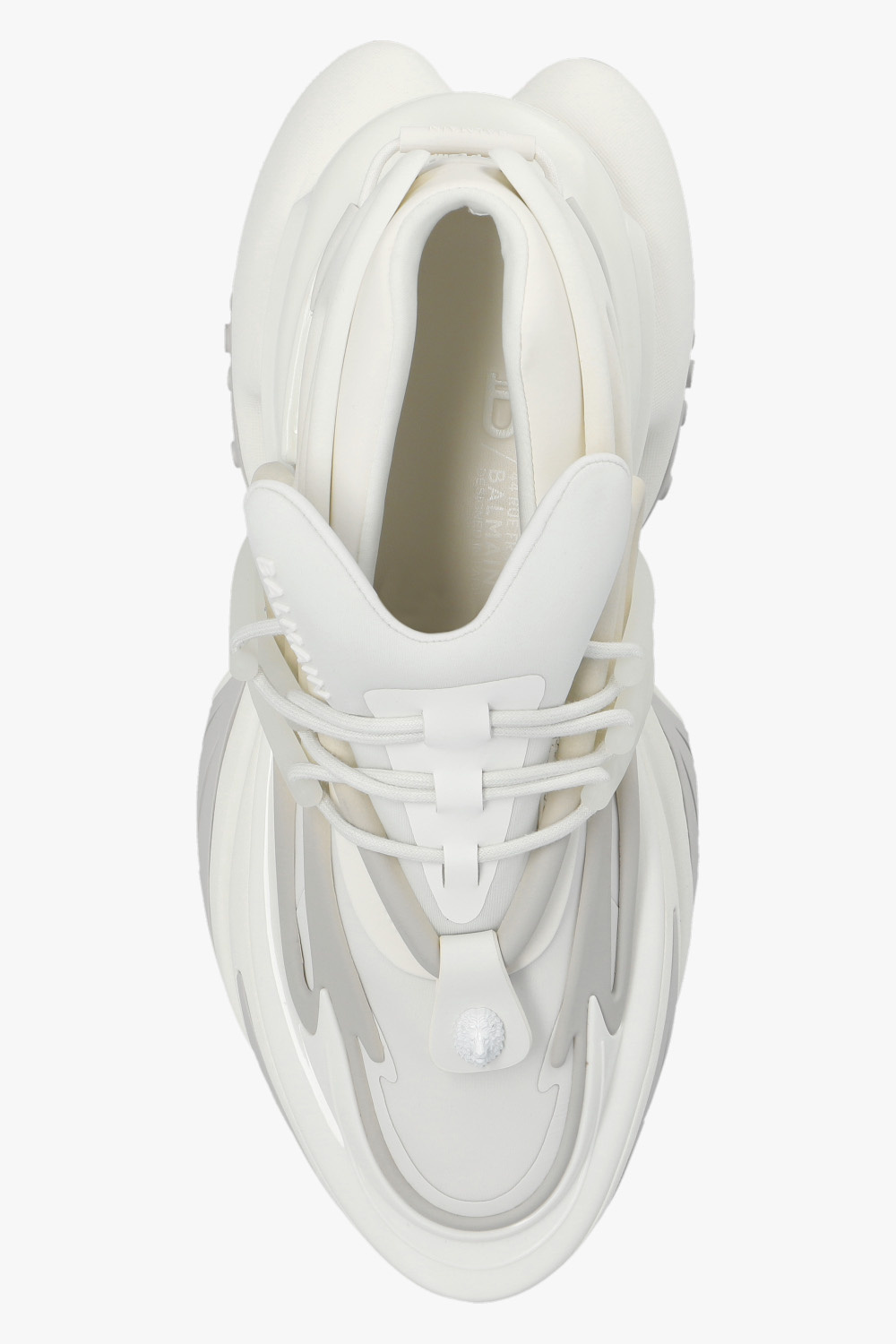 スニーカー BALMAIN Women Sneakers AN0VF724 KNLR 0FA WHITE Unicorn sneakers in neoprene and leather white white - Women
